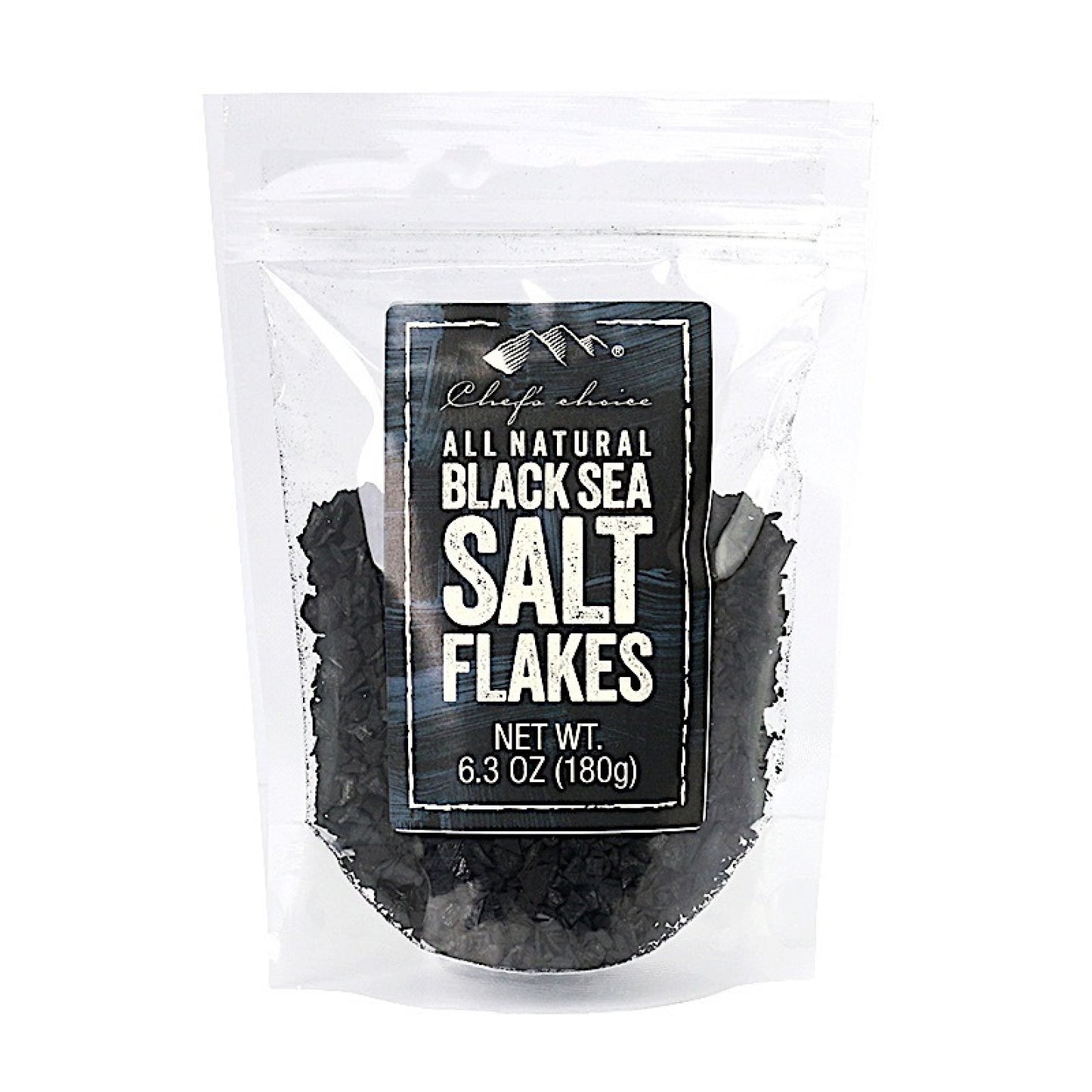 Chef's Choice - All Natural Black Sea Salt Flakes 180g