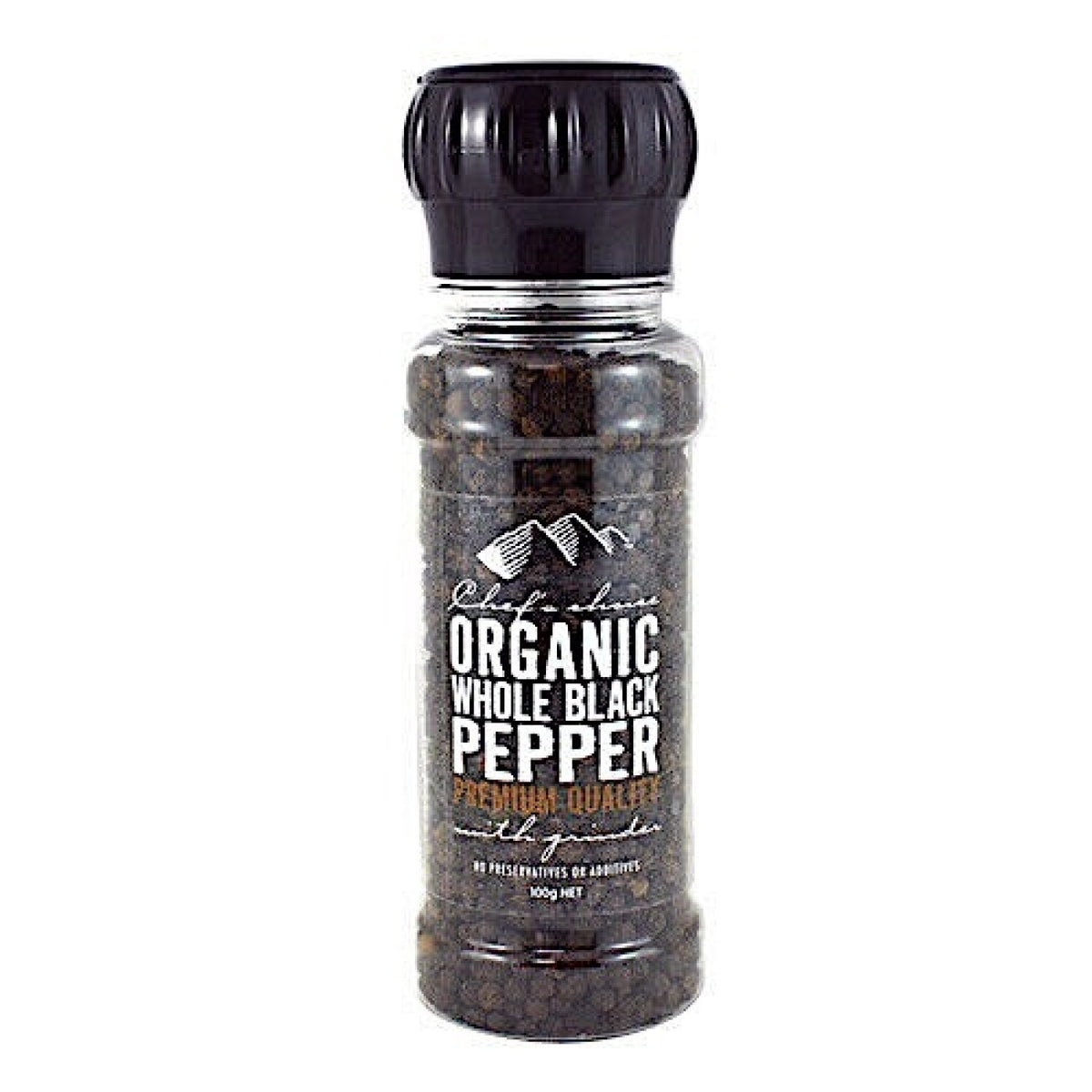 Chef's Choice - Black Pepper with Grinder 100g
