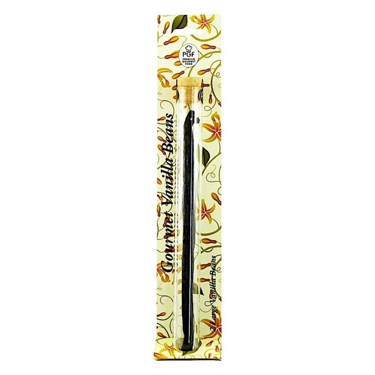 Chef's Choice - 2 Large Vanilla Beans in Test Tube 6g