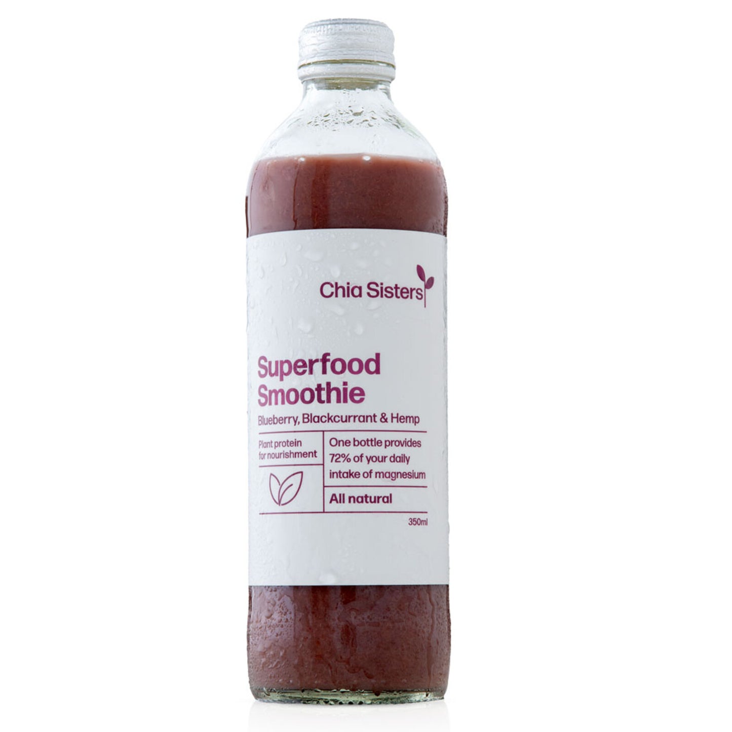 Chia Sisters - Superfood Smoothie Berry 350ml