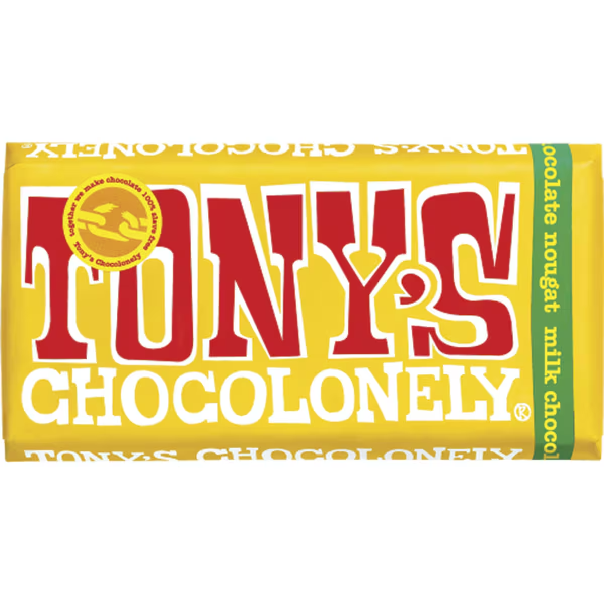 Tony's Chocolonely - Milk Honey Almond Nougat 180g