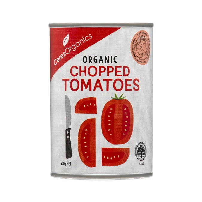 Ceres Organics - Chopped Tomatoes 400g
