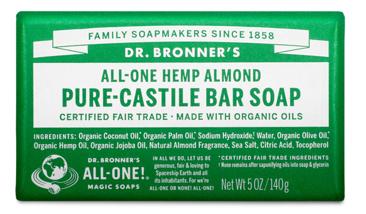 Dr Bronners - Almond Bar Soap 140g