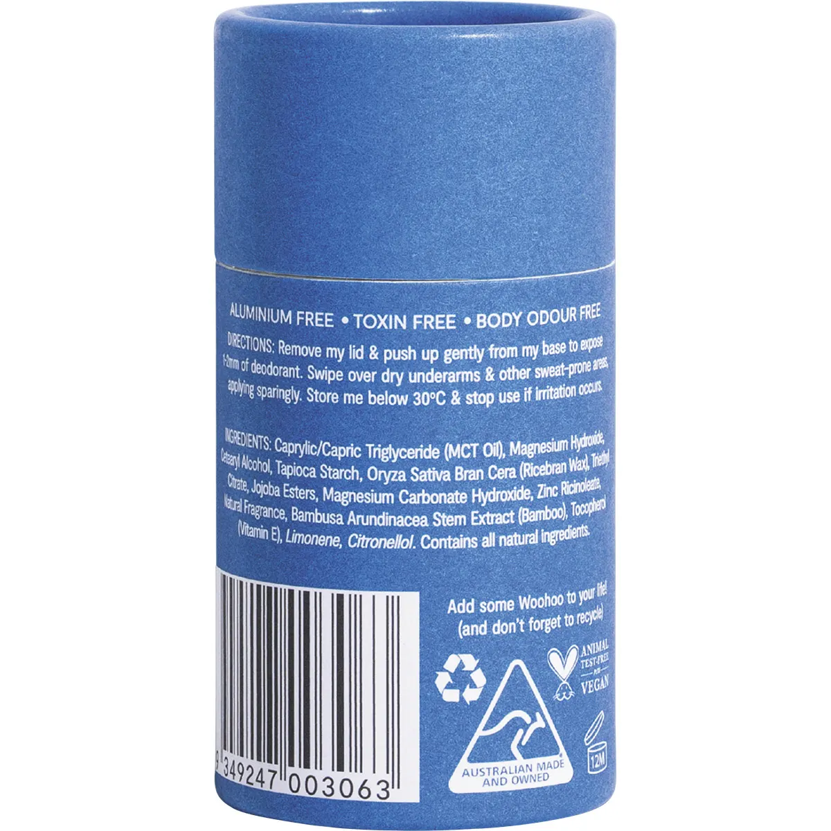 Woohoo Body - Deodorant Stick Drift Extra Strength 60g