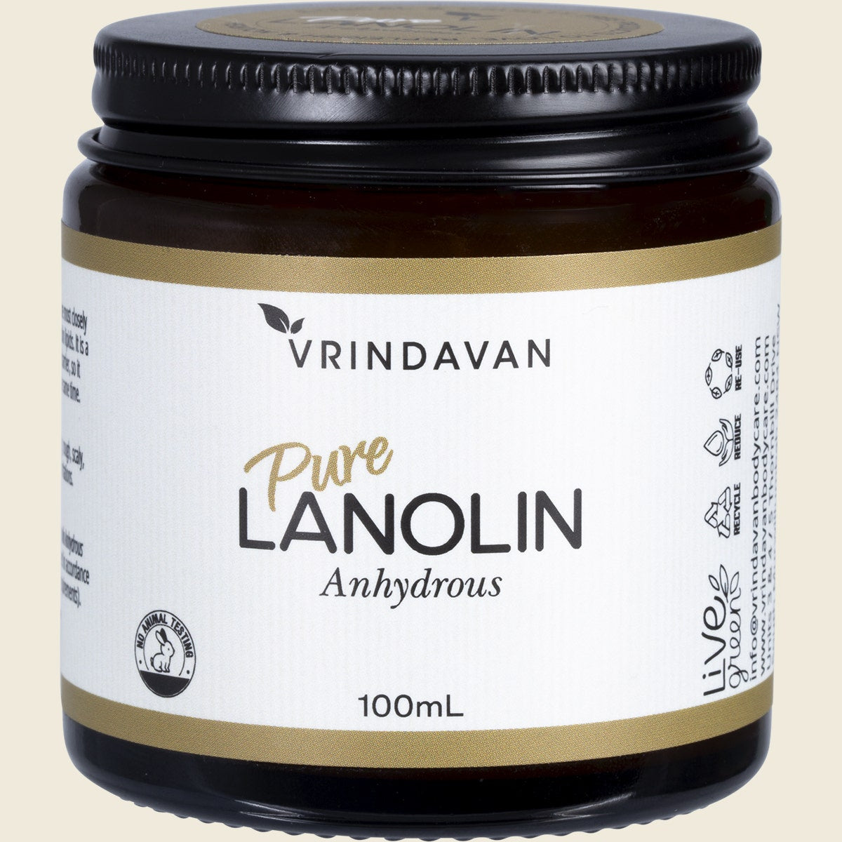 Vrindavan - Pure Lanolin Anhydrous 100ml