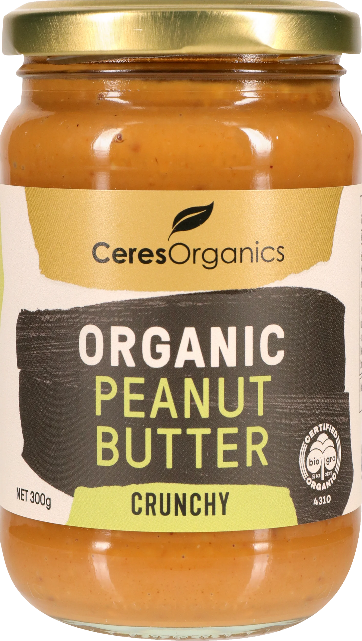 Ceres Organics - Organic Peanut Butter, Crunchy 300g