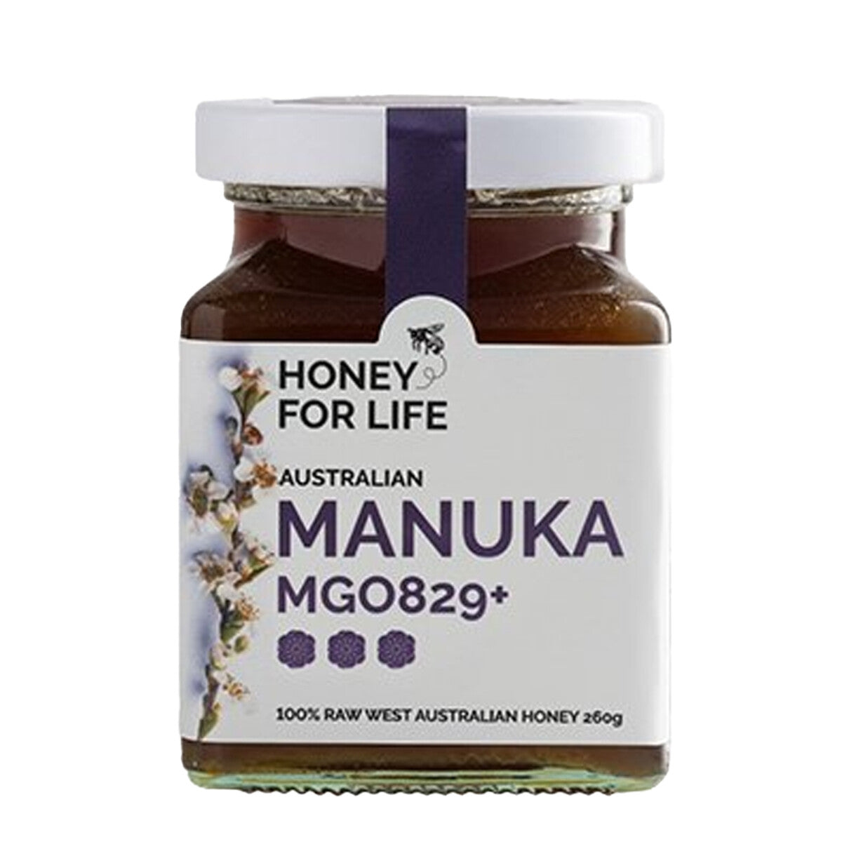 Honey For Life - Australian Manuka MGO829+ 260g