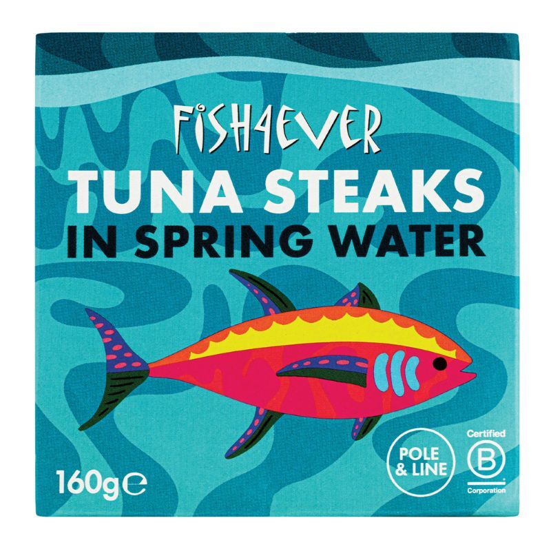 Fish 4 Ever - Azores (Skipjack) Tuna Steaks in Spring Water 160g