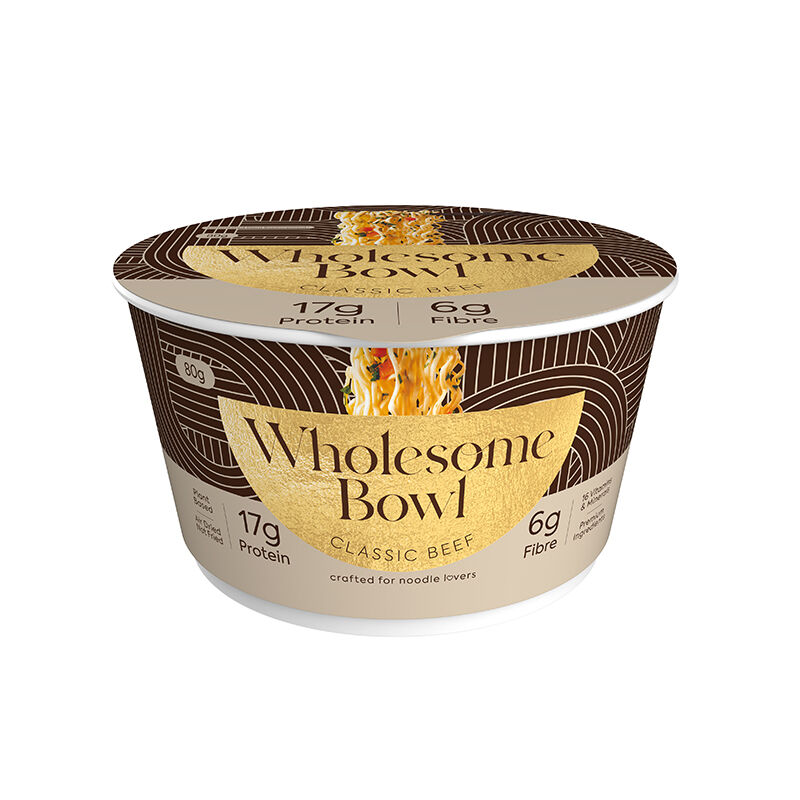 Wholesome Bowl - Noodle Bowl - Classic Beef 83g