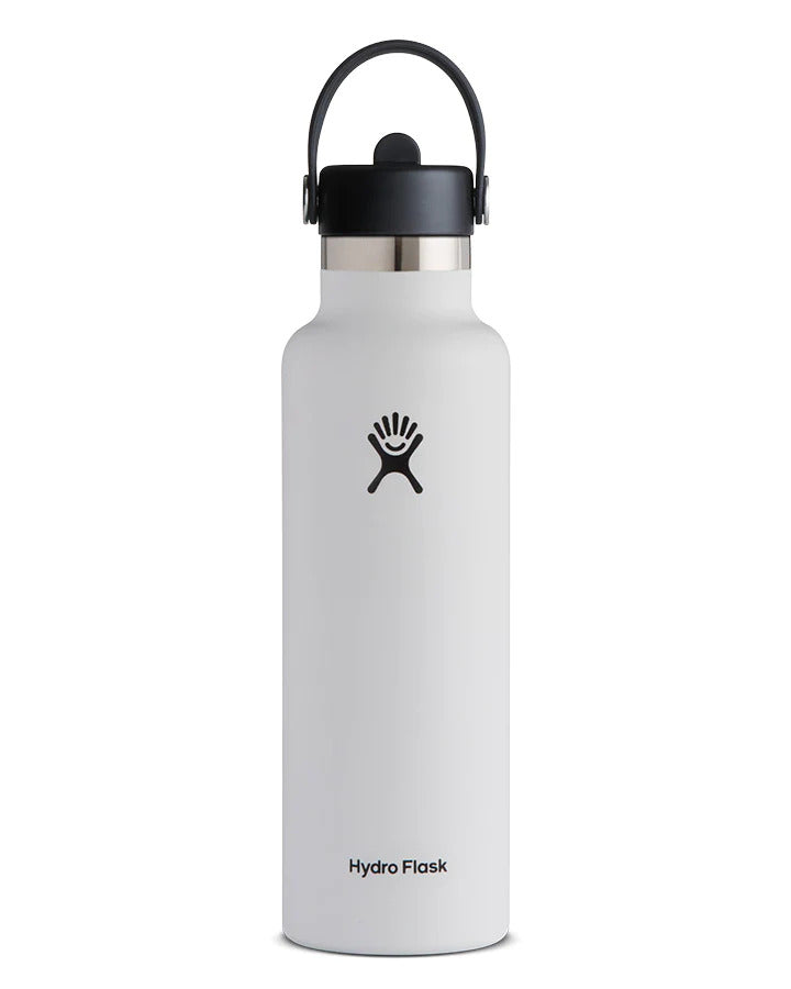 Hydro Flask - 21oz Flex Straw Cap White