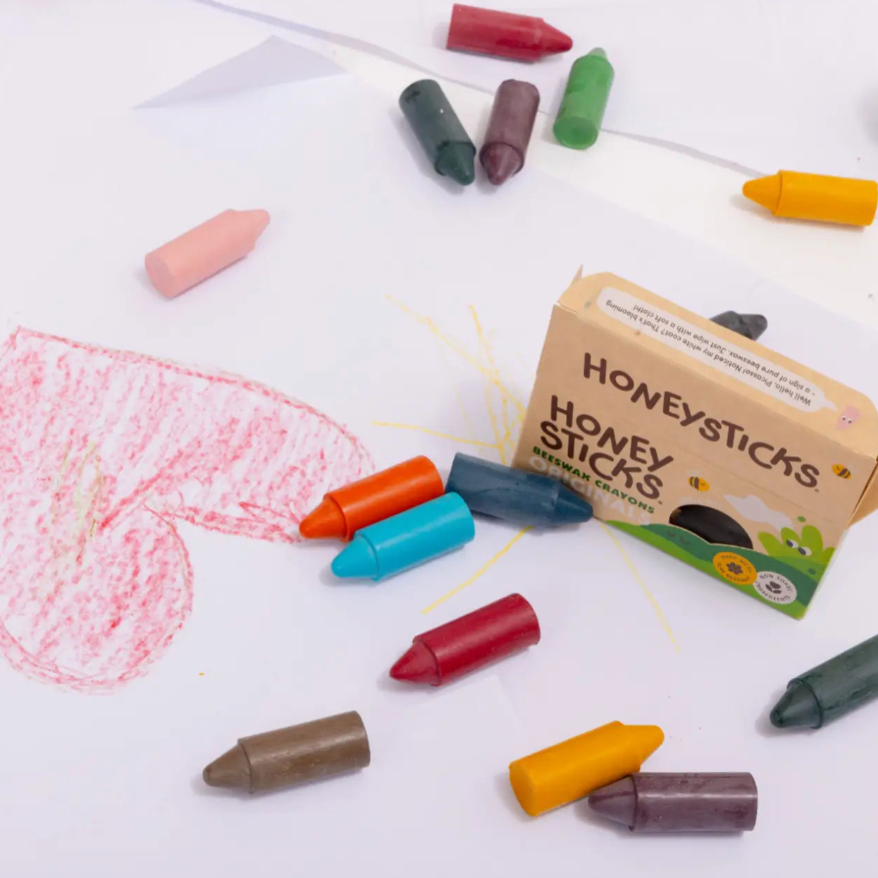 Honeysticks - Beeswax Crayons Originals 10pk