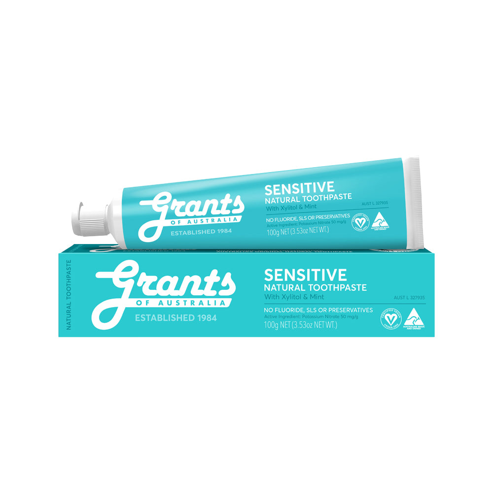 Grants - Natural Toothpaste Sensitive with Xylitol & Mint 110g