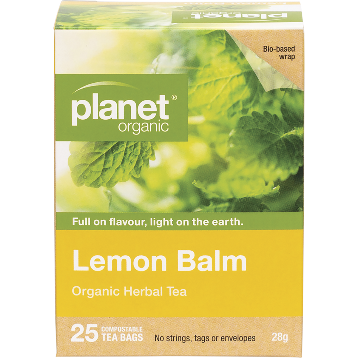 Planet Organic - Lemon Balm Herbal Tea Bags 25pk