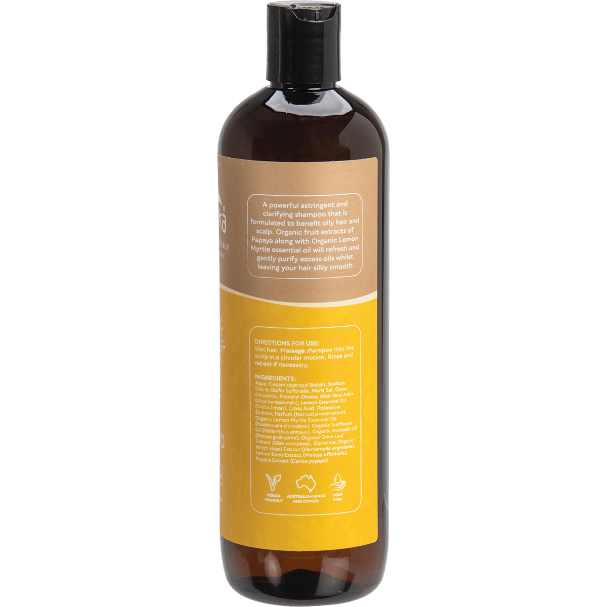 Biologika - Shampoo Cleansing Lemon Myrtle 500ml