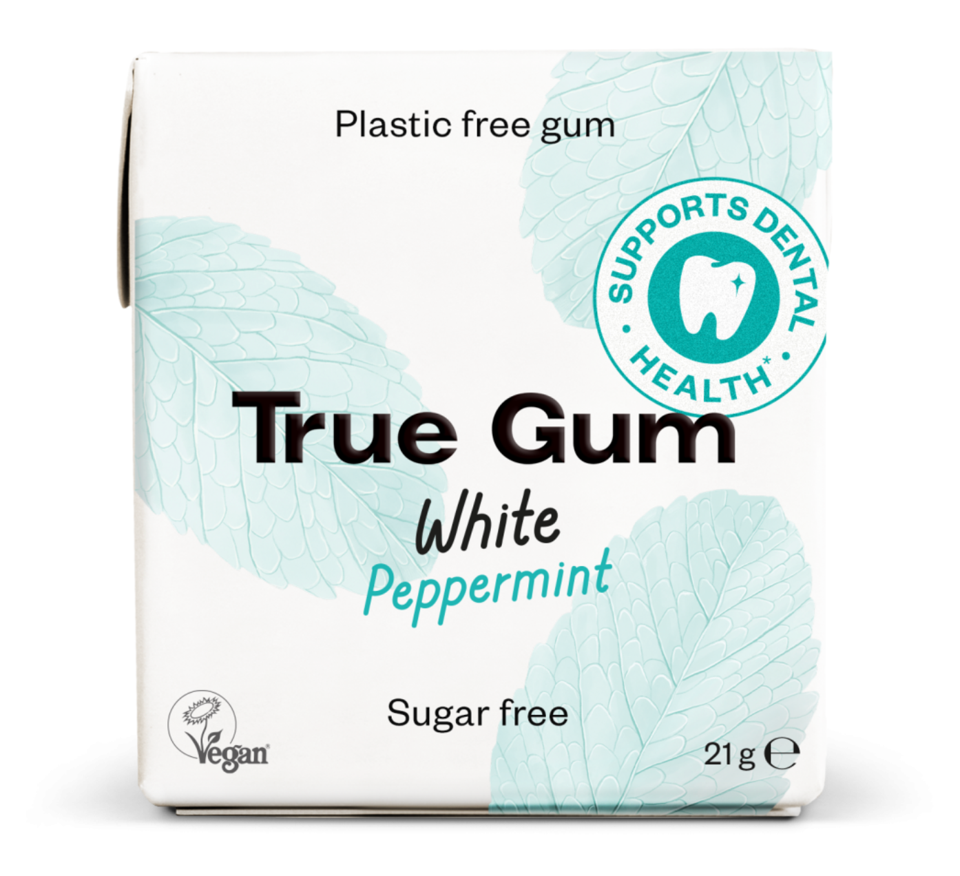 True Gum - White Peppermint Gum 21g