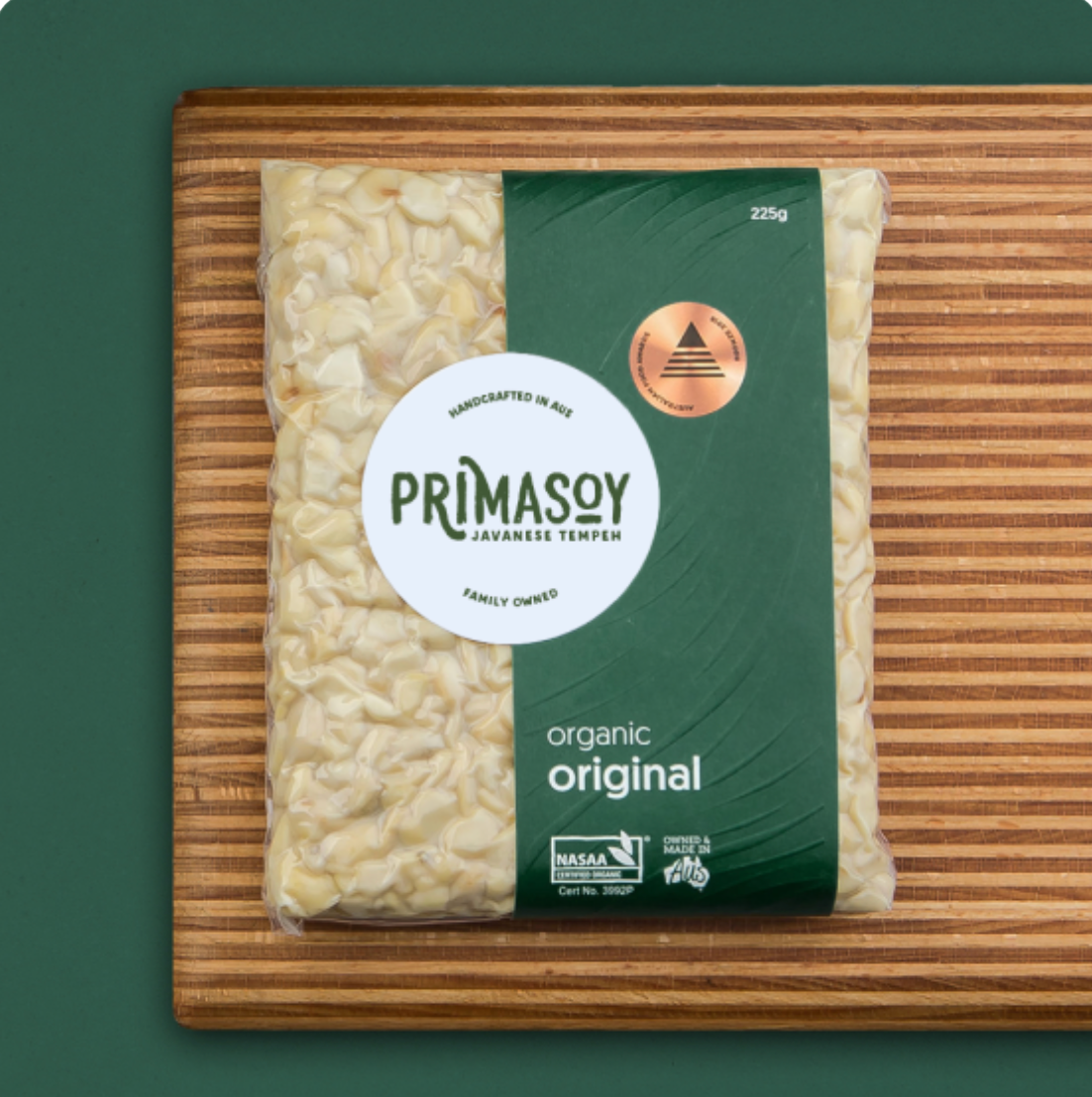 PrimaSoy - Tempeh Original Plain 225g