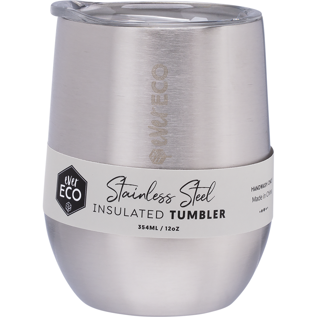 Ever Eco - Insulated Tumbler Brushed Stainless 354ml
