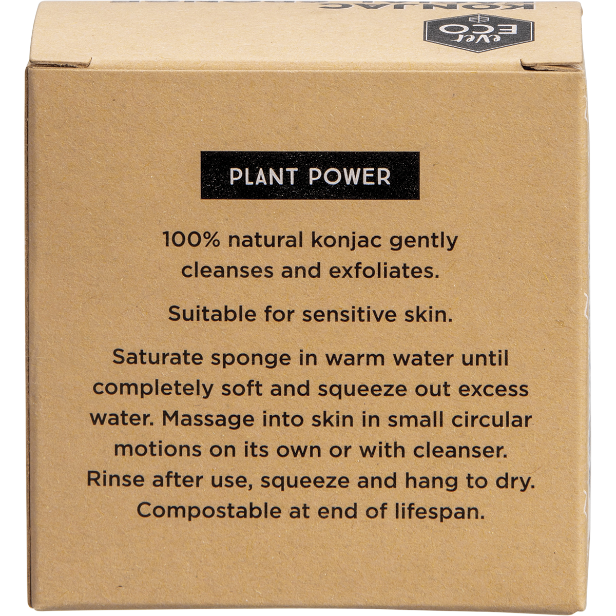 Ever Eco - Konjac Facial Sponge Original.