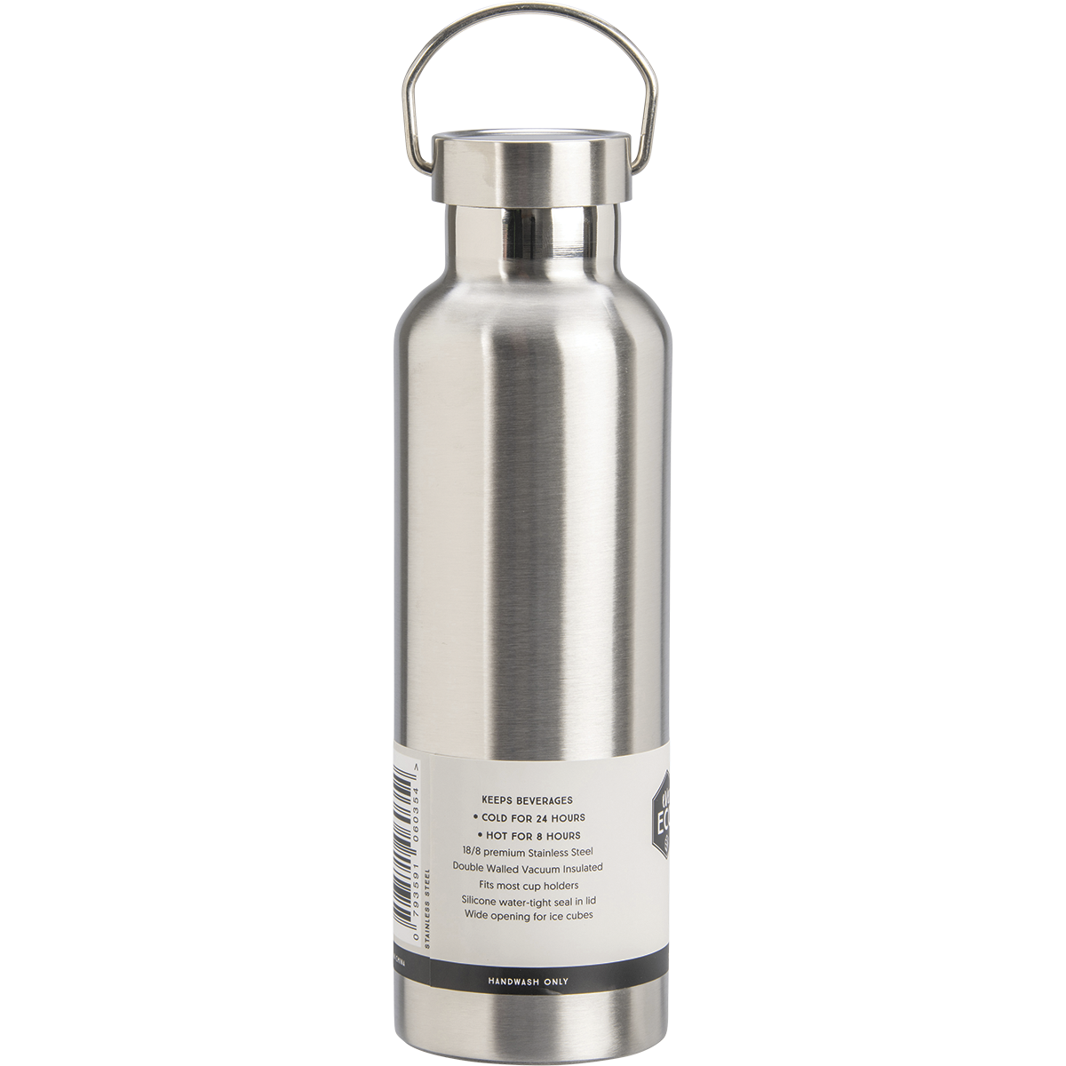 Ever Eco - Insulated Stainless Steel Bottle Brushed Stainless 750ml