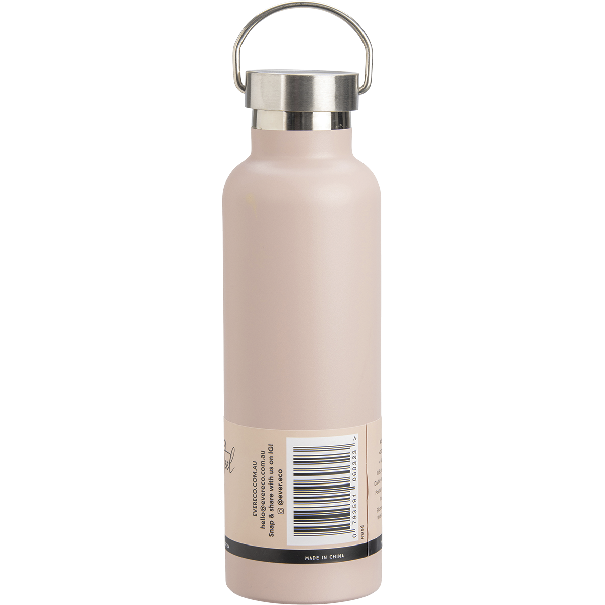 Ever Eco - Insulated Stainless Steel Bottle Rose 750ml
