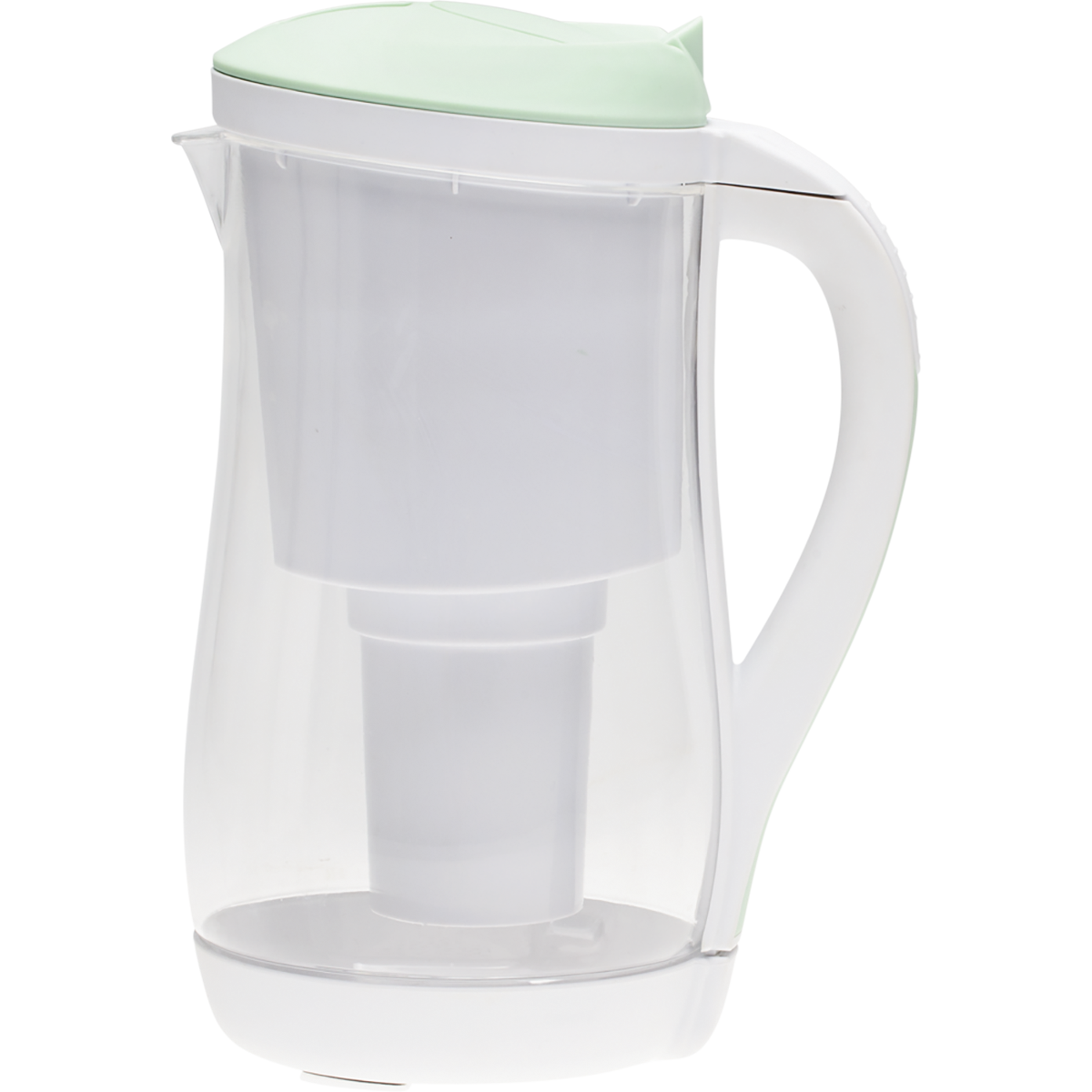 Ecobud - Gentoo Plastic Water Filter Jug Aqua & White 1.5lt