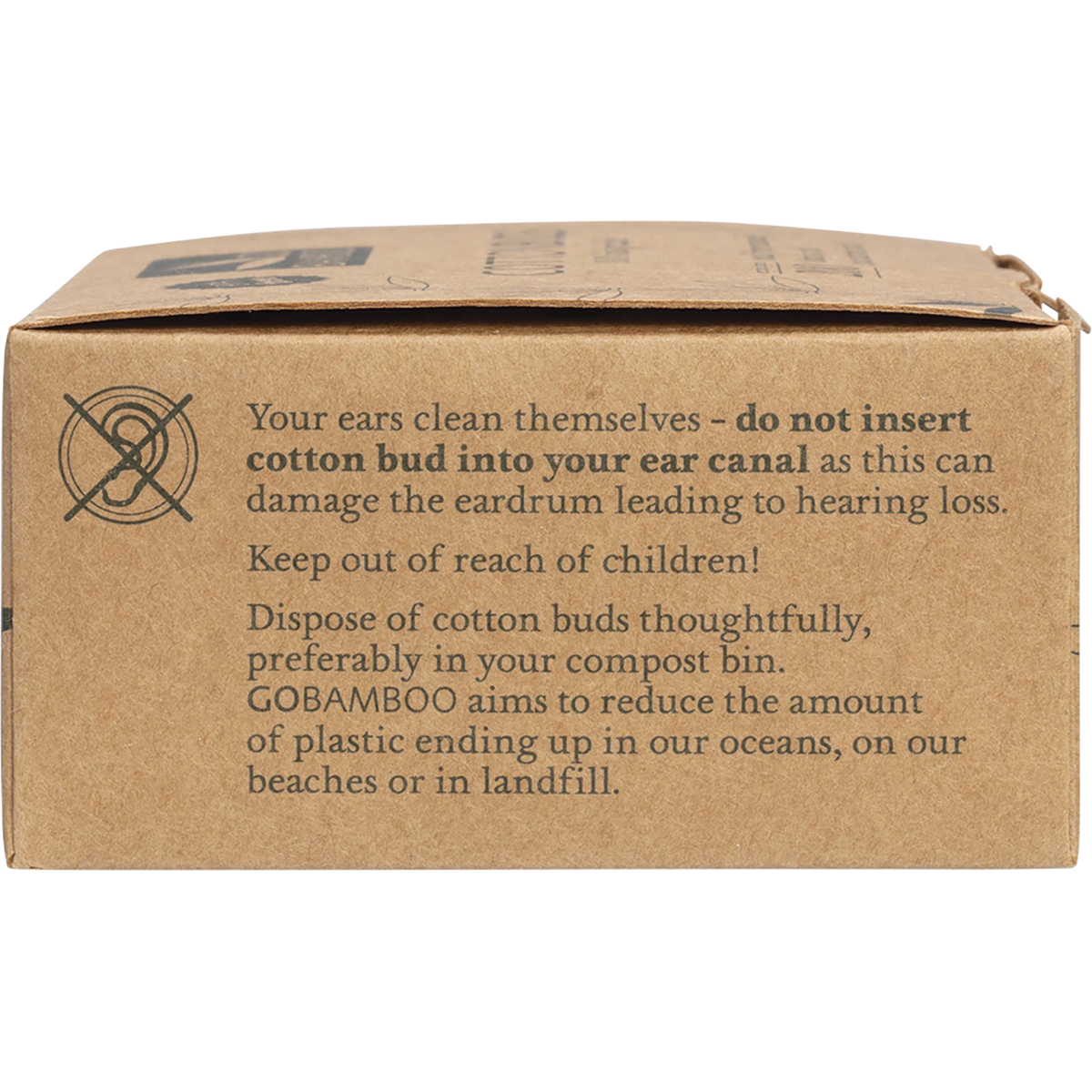 Go Bamboo - Cotton Buds 100% Biodegradable 200pk