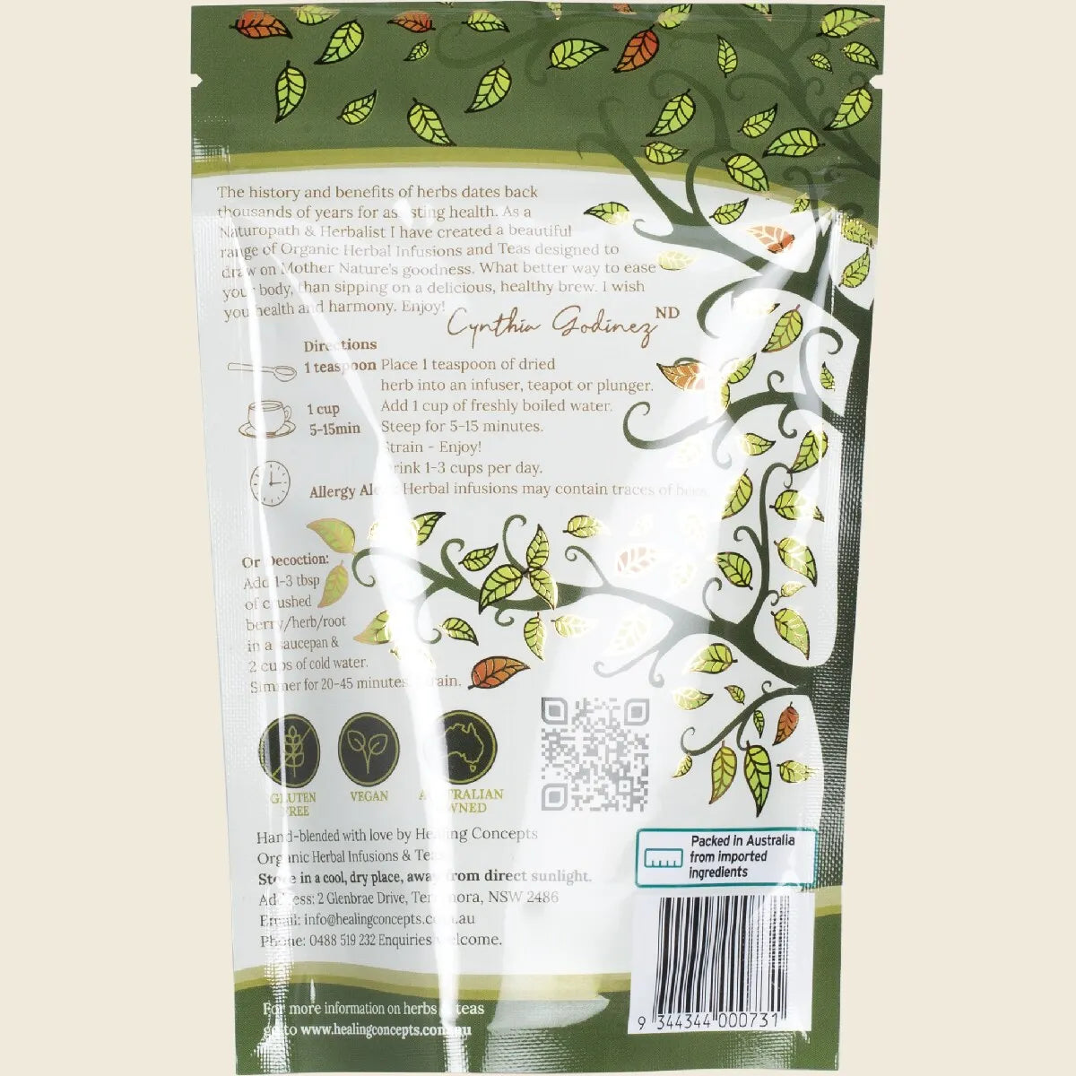 Healing Concepts - Organic Lavender 50g