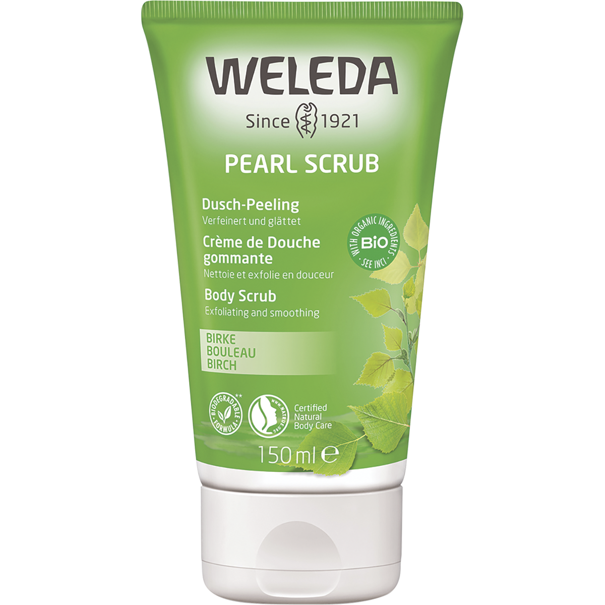Weleda - Pearl Body Scrub Birch 150ml