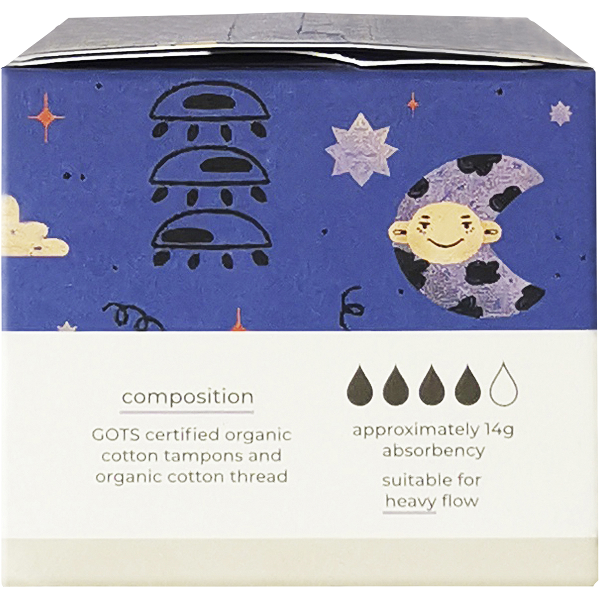 Tsuno - Organic Cotton Tampons Super 16pk