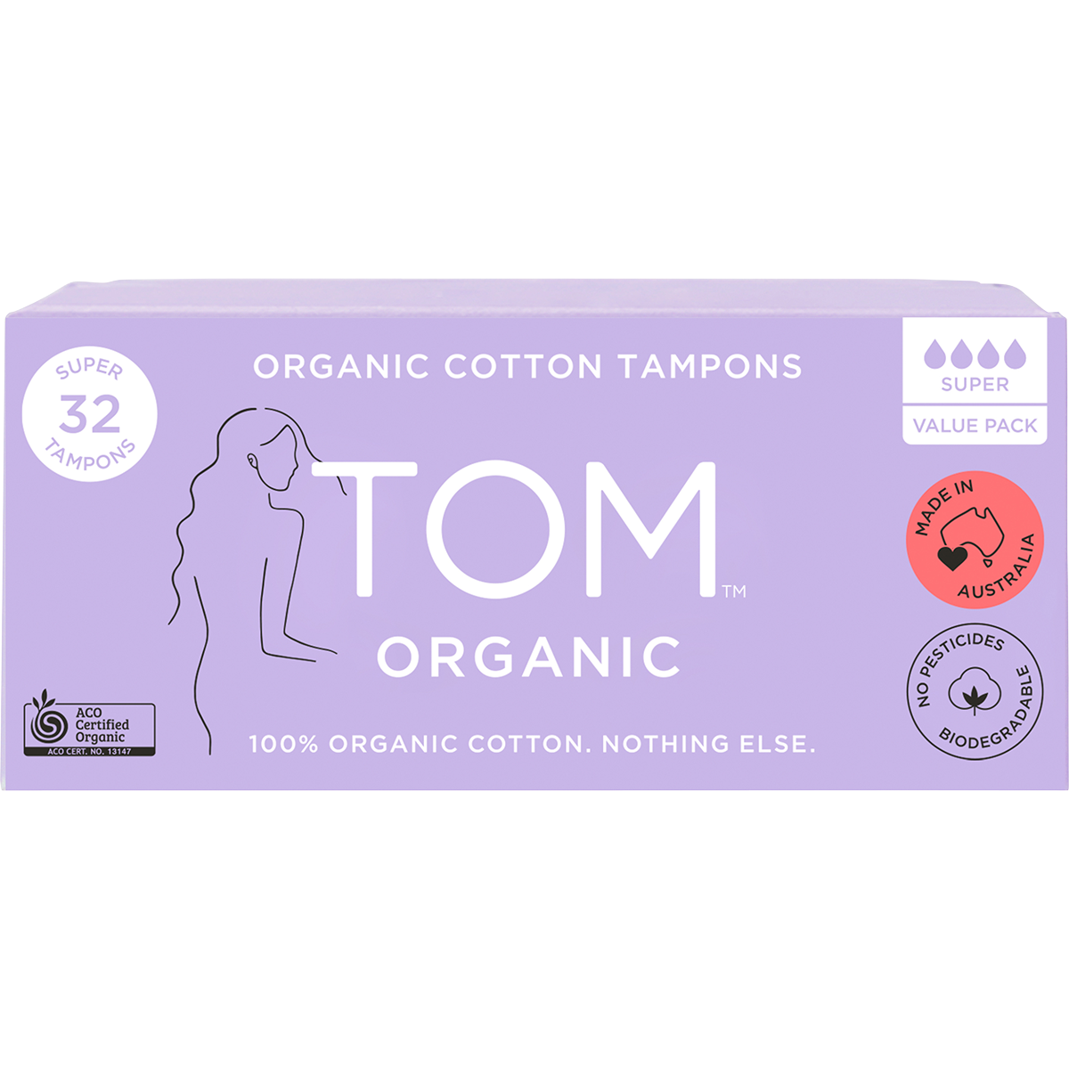 TOM Organic - Tampons Super 32pk