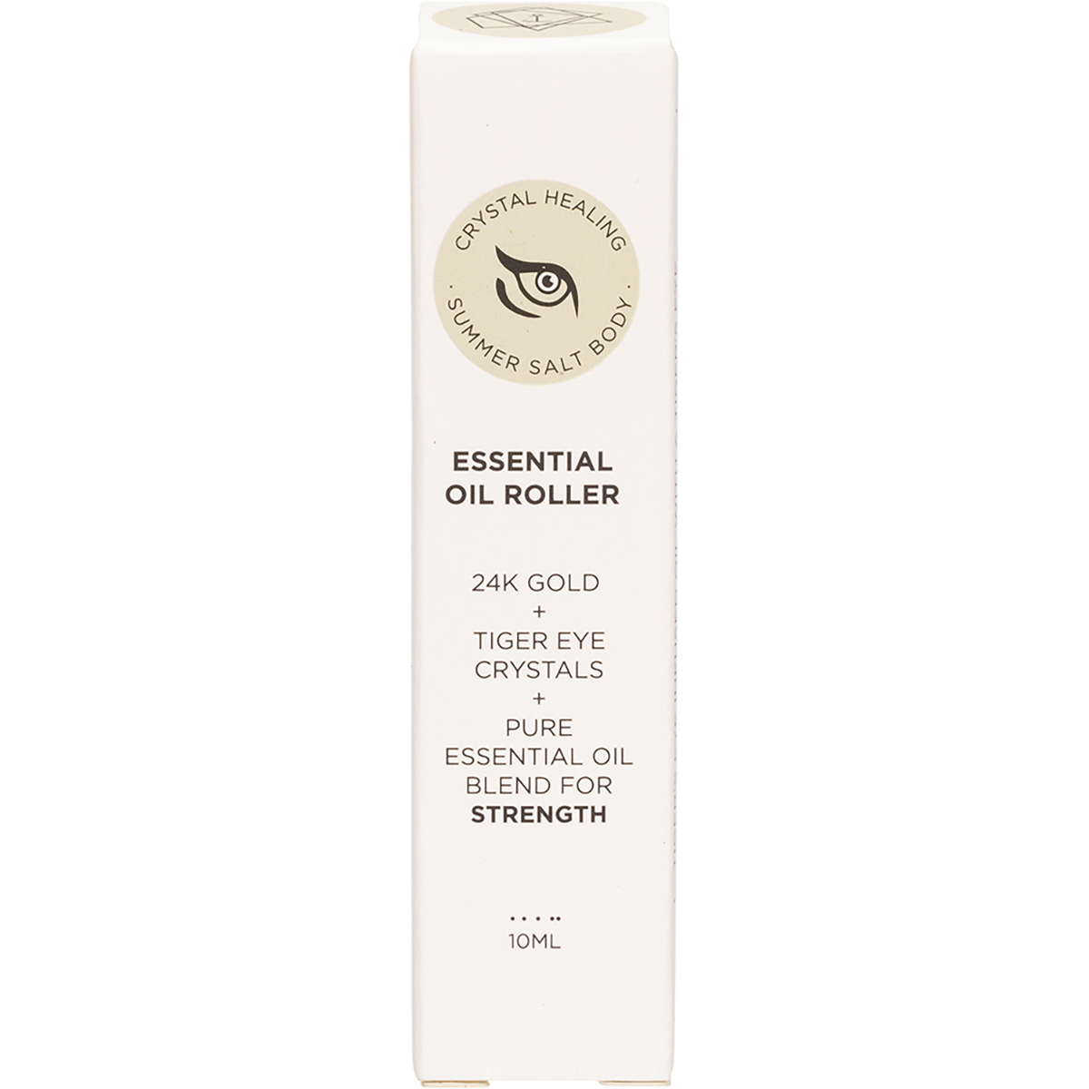 Summer Salt Body - Essential Oil Roller 24K Gold Strength Tiger Eye 10ml