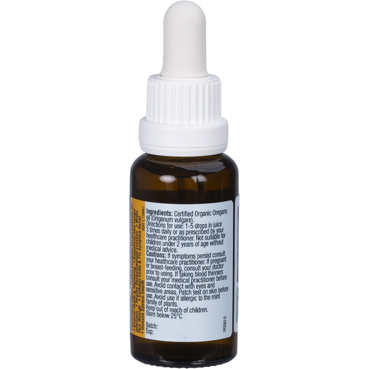 Solutions For Health - Oil of Wild Oregano 25ml