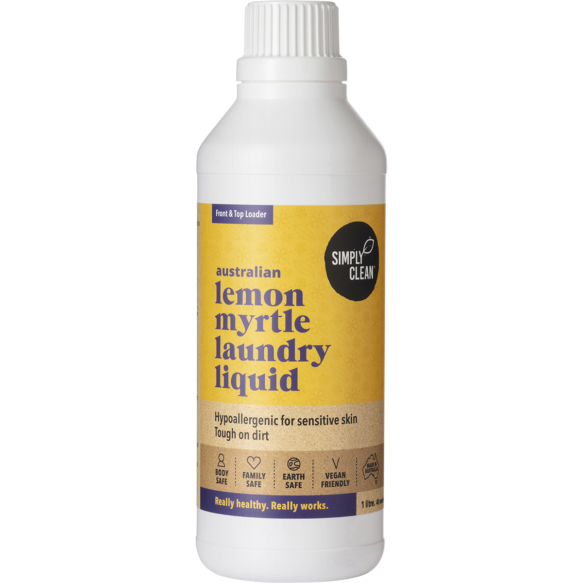 Simply Clean - Laundry Liquid Lemon Myrtle 1lt
