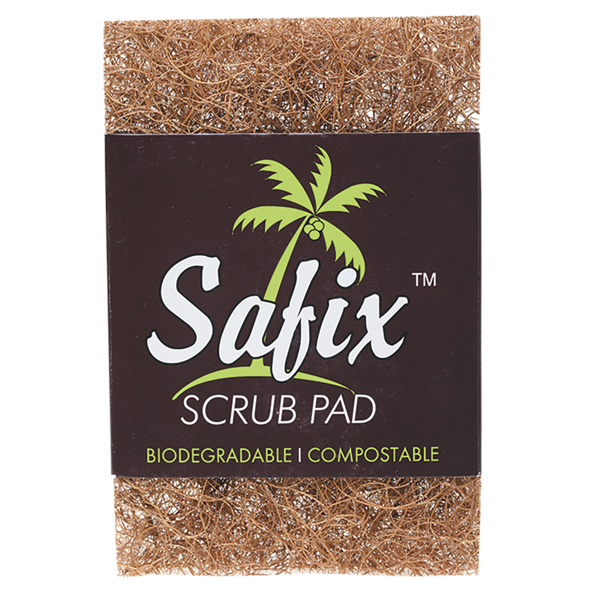 Safix - Scrub Pad Large Biodegradable & Compostable