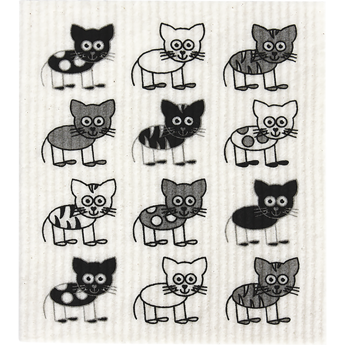 Retro Kitchen - 100% Compostable Sponge Cloth Cat