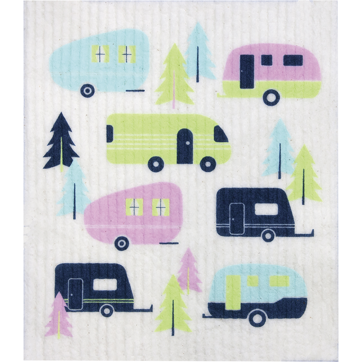 Retro Kitchen - 100% Compostable Sponge Cloth Caravan