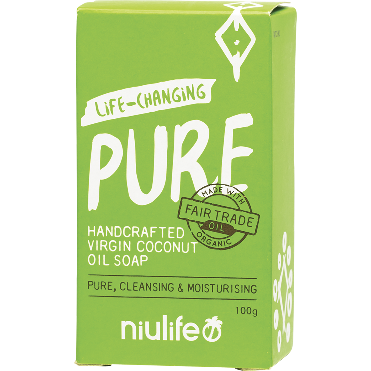 Niulife - Coconut Oil Soap Pure 100g