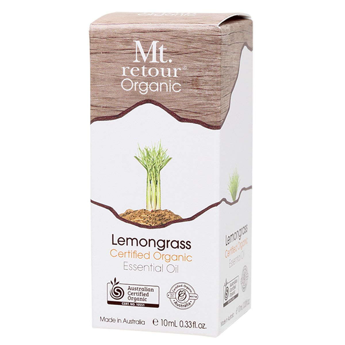 Mt Retour - Essential Oil 100% Lemongrass 10ml