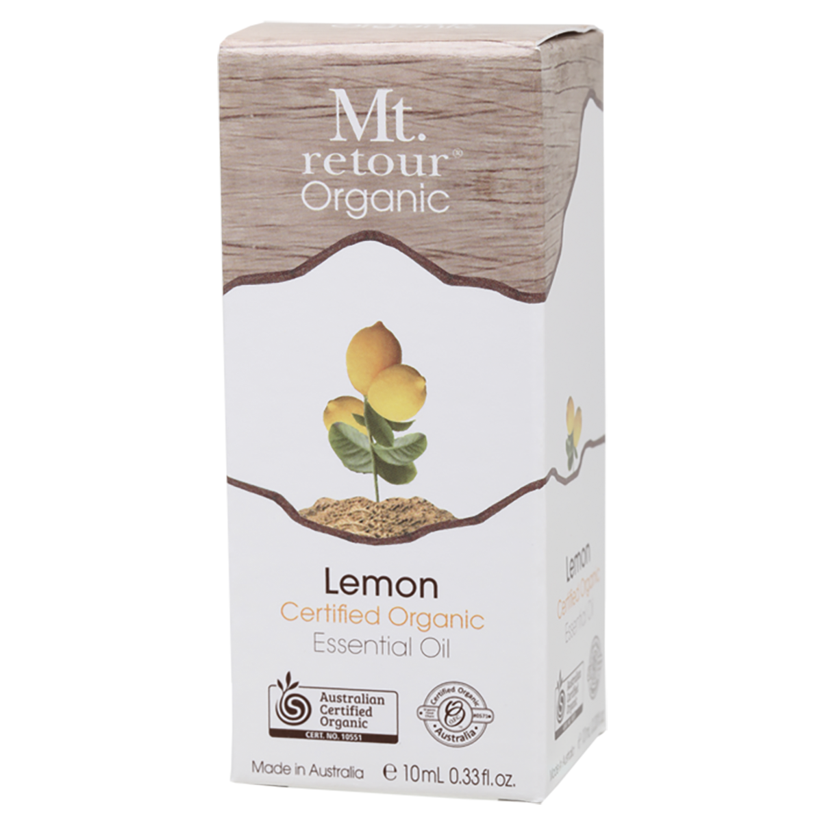 Mt Retour - Essential Oil 100% Lemon 10ml