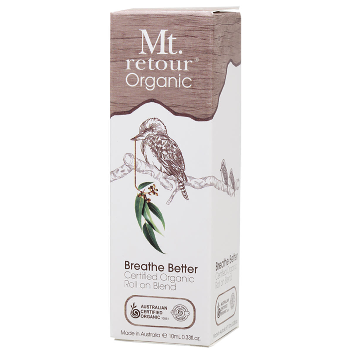 Mt Retour - Essential Oil 100% Breathe Better Blend Roll-On 10ml