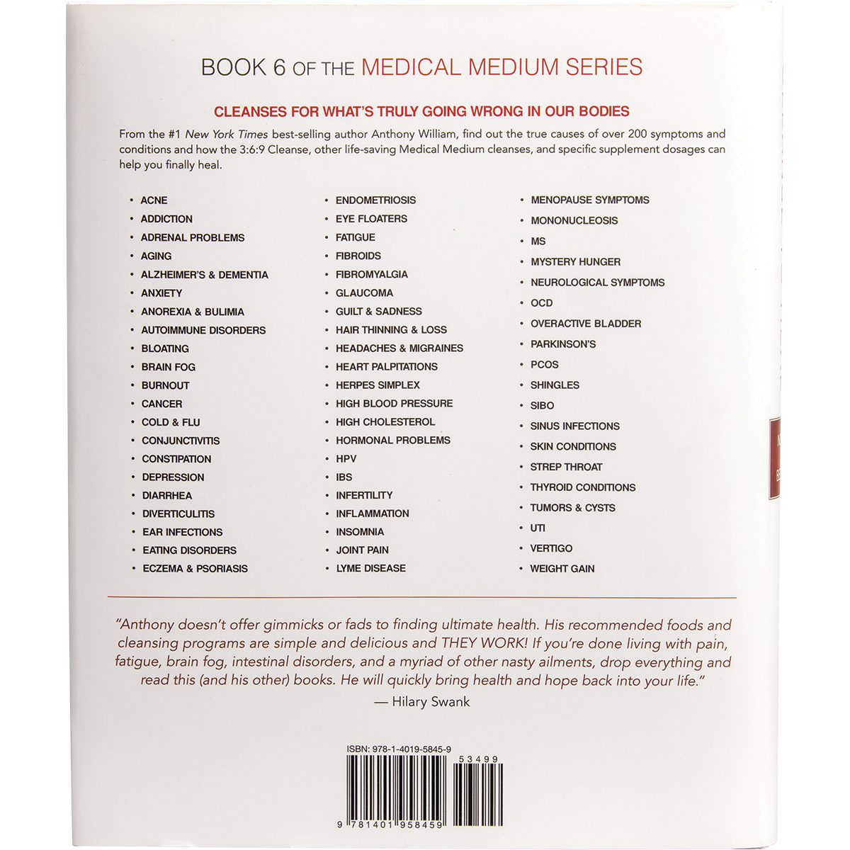 Book - Medical Medium Cleanse to Heal By Anthony William