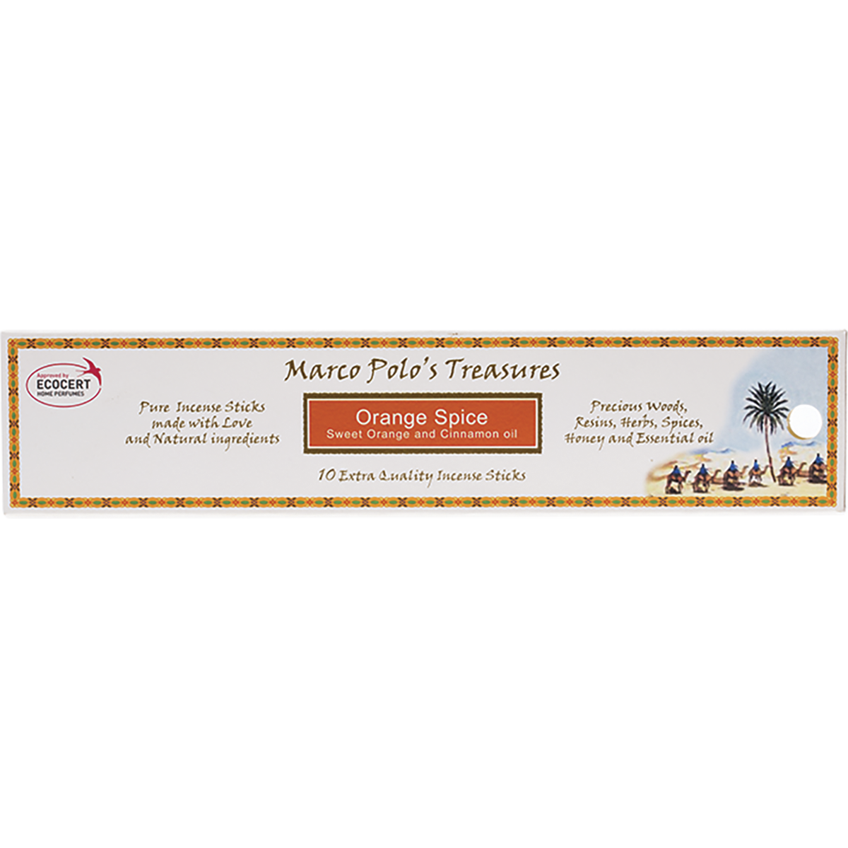 Marco Polo's - Incense Sticks Orange Spice 10pk
