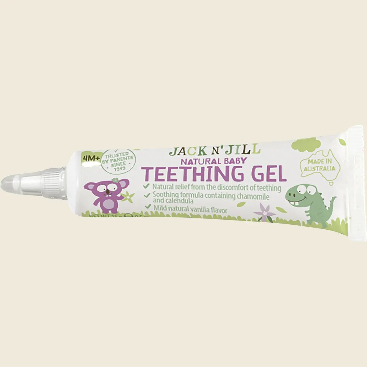 Jack n Jill - Teething Gel 4 Months + 15g