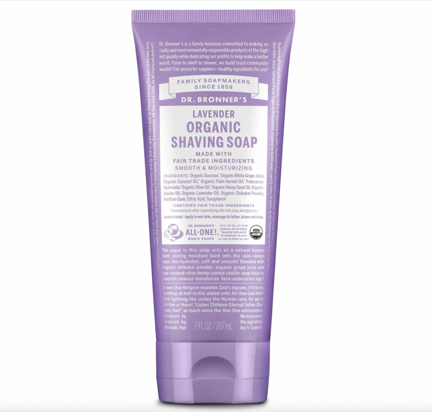 Dr Bronners - Lavender Shaving Soap 207ml
