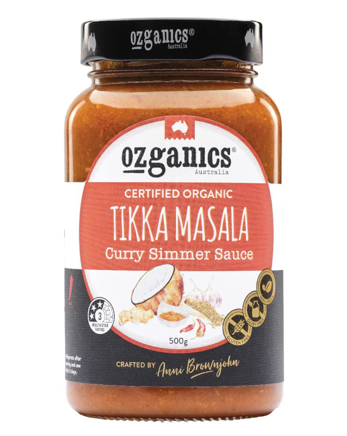 Ozganics - Tikka Masala Curry Sauce 500g