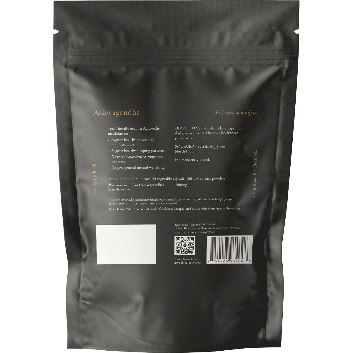 Superfeast - Ashwagandha 240 Capsules