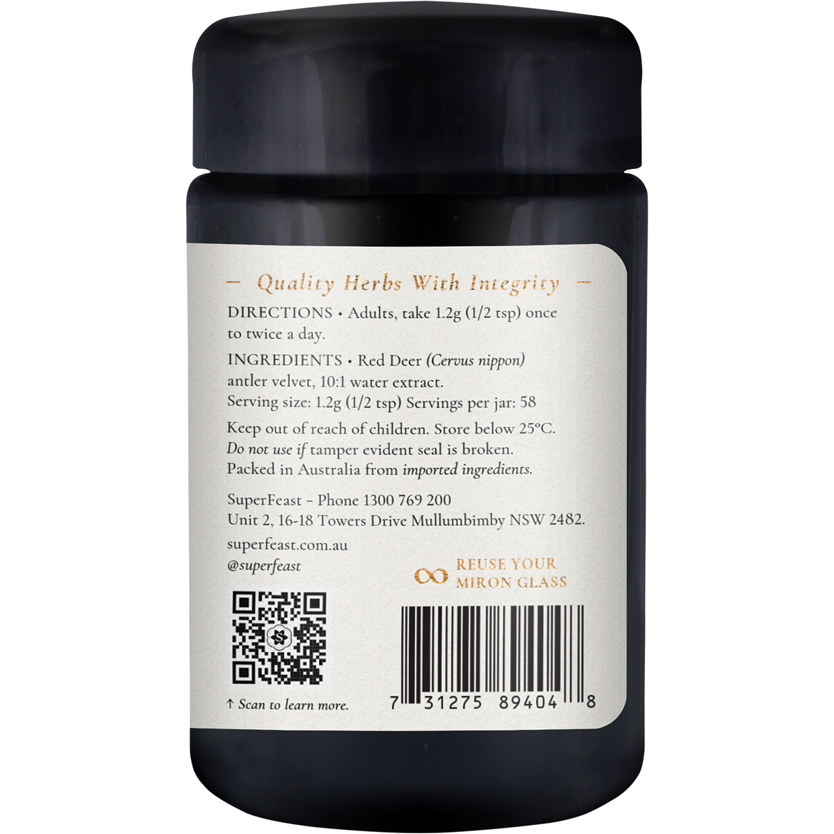 Superfeast - Deer Antler 70g