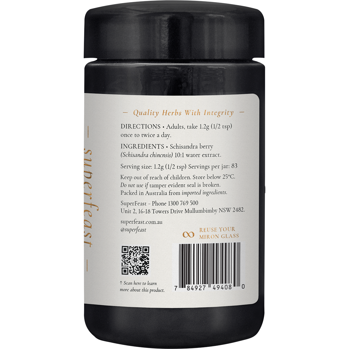 Superfeast - Schisandra 100g