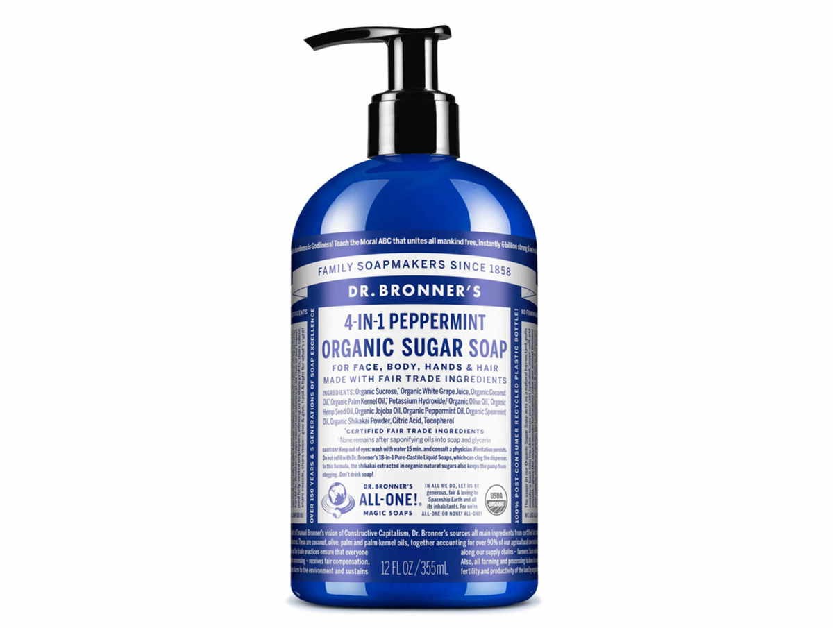 Dr Bronners - Peppermint Pump Soap 355ml