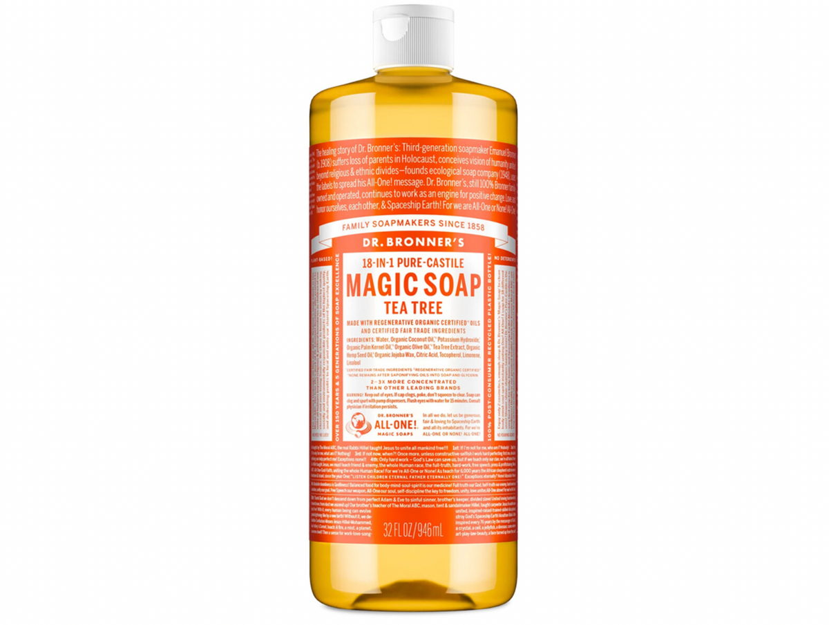 Dr Bronners - Tea Tree Pure Castile Liquid Soap 946ml